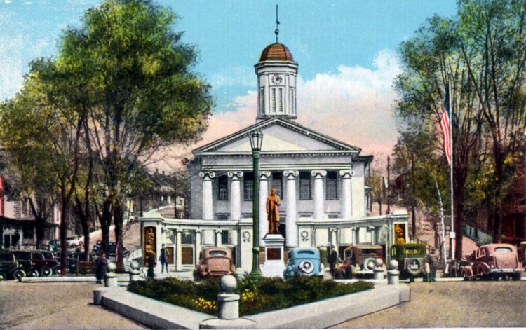 The Diamond and Courthouse, Bellefonte, PA